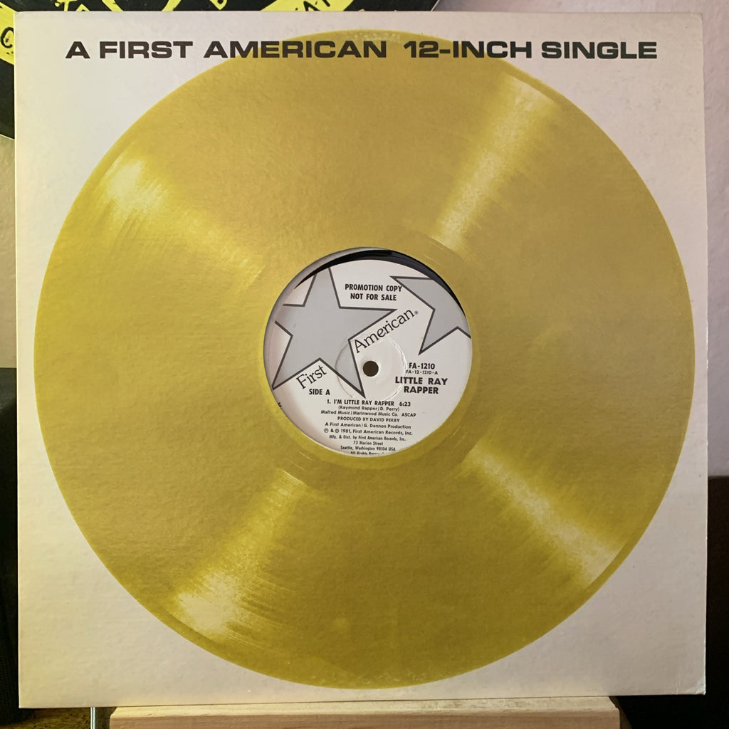 Little Ray Rapper ‎– I'm Little Ray Rapper -  First American ‎– FA-1210 - NM/NM