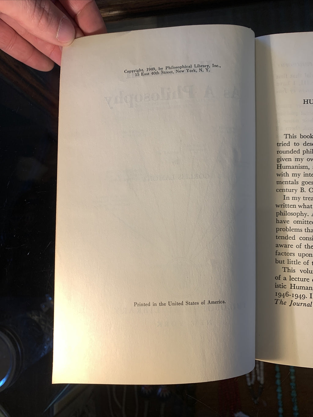 Corliss Lamont - Signed First Edition  1949