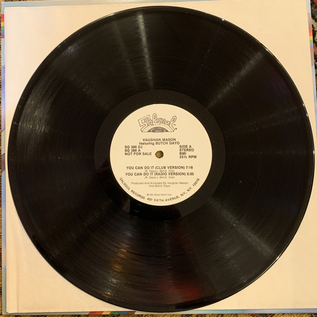 Vaughan Mason Featuring Butch Dayo – You Can Do It - Salsoul Records – Promo NM+