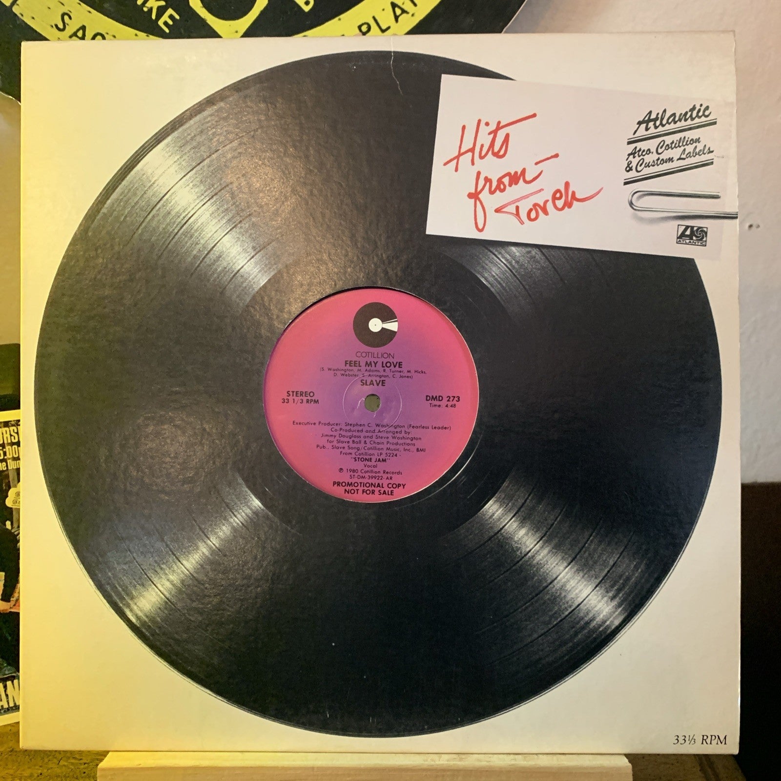 Slave ‎– Feel My Love - Atlantic – DMD 273 - 12” Promo - NEAR MINT+