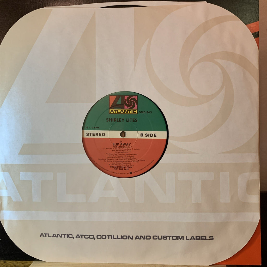 Shirley Lites – Slip Away - Atlantic – DMD 865 - 12” Promo - NM (M-)