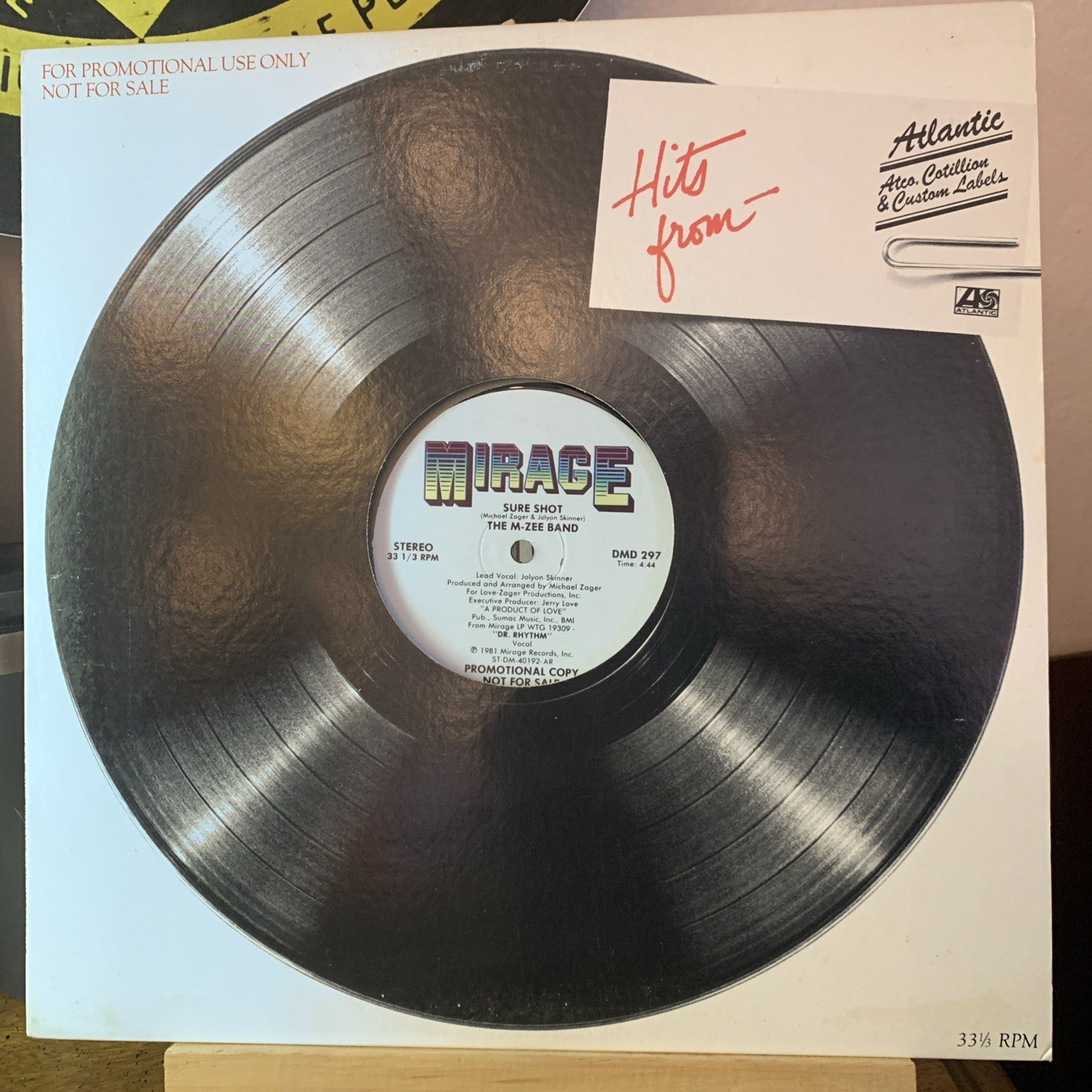 The M-Zee Band – Who's Funkin' You / Sure Shot - 12” Promo - NEAR MINT+