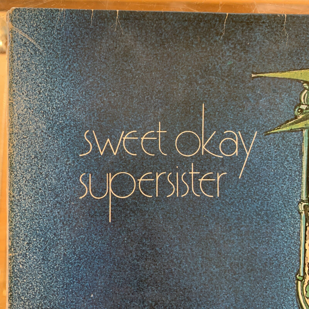 Sweet Okay Supersister  ‎– Spiral Staircase - Holland 1st Press - Import Sticker