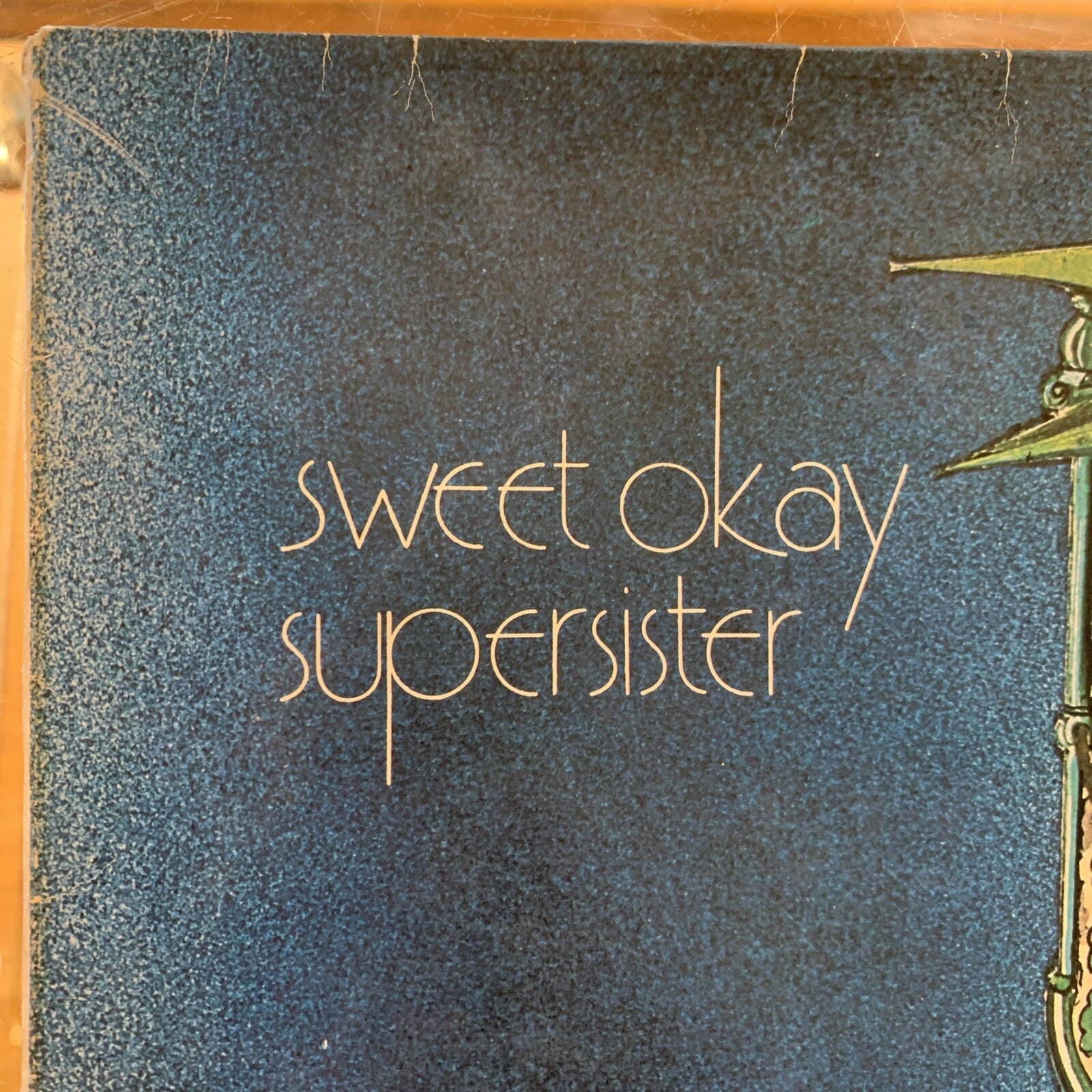 Sweet Okay Supersister  ‎– Spiral Staircase - Holland 1st Press - Import Sticker