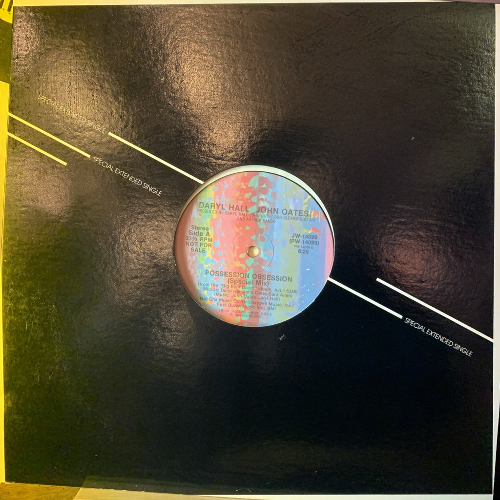 Daryl Hall & John Oates – Possession Obsession - RCA – JW-14099 - 12” Promo - NM