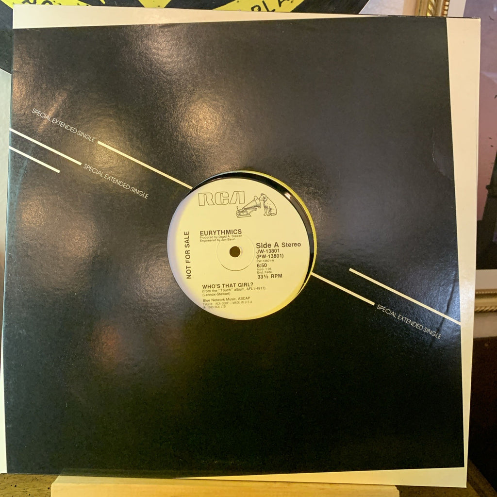 Eurythmics ‎– Who's That Girl? - RCA – JW-13801 - 12” Promo - NM(M-)