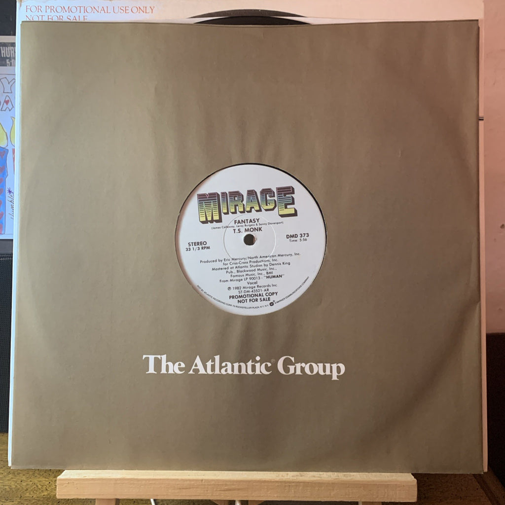 T.S. Monk – Fantasy -  Mirage (2) ‎– DMD 373 - 12” Promo - NEAR MINT+