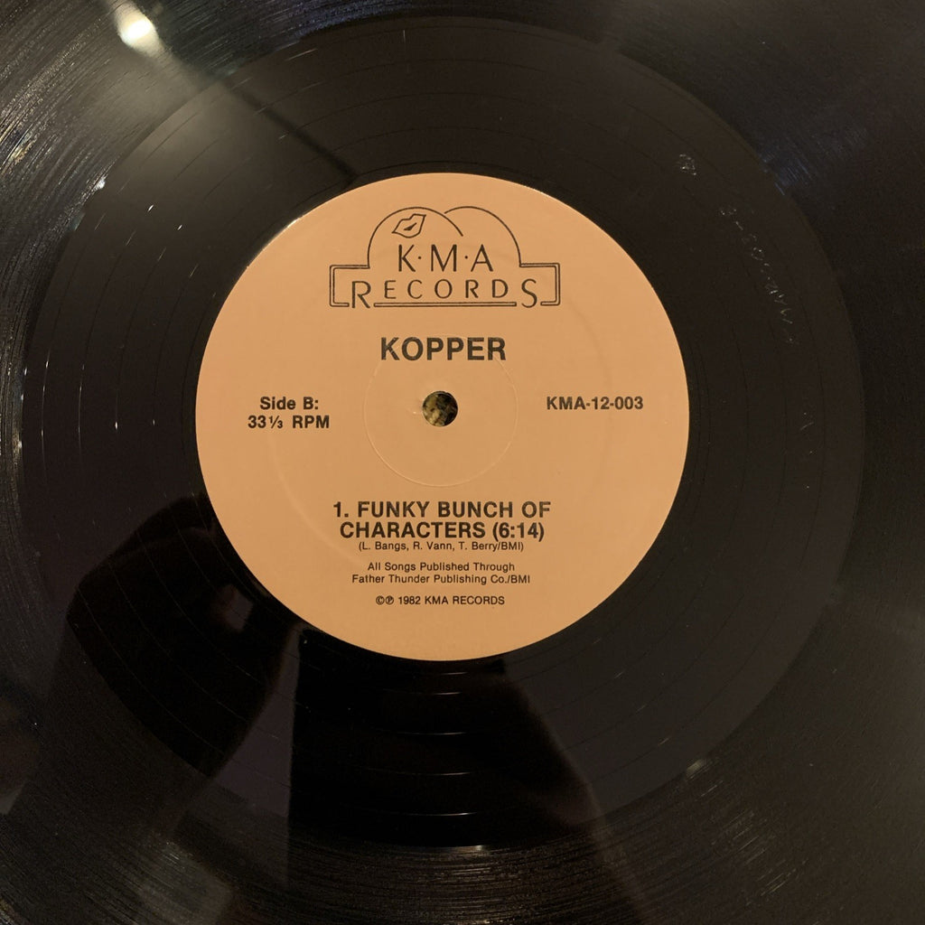 Kopper ‎– Time To Say Goodbye / Funky Bunch Of Characters - NM+